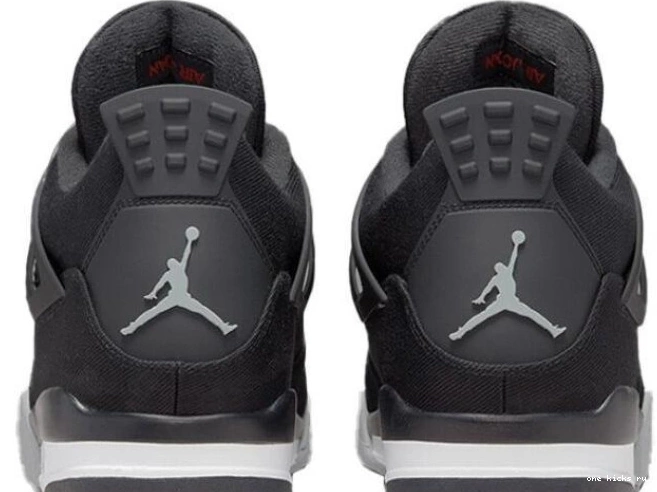 Chep Onekick SE DH7138-006 4 Retro Jordan CANVAS Black 0818